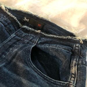 3x1 Jeans (NEW) W4 Raw Edge Shelter Slim | Tin Coo
